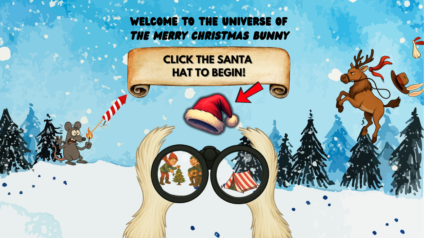 Merry Christmas Bunny